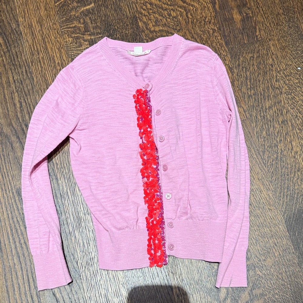 Crewcuts Pink Cardigan